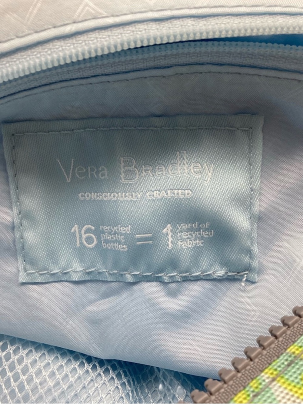 Vera Bradley Reactive Hipster Crossbody Purse (Citrus Paisley Pattern) (NWOT) - Picture 8 of 12